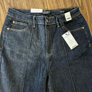 Judy Blue Women's Indigo Wide Leg Jeans